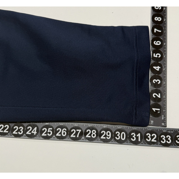 Nike Sweatpants Mens Medium Blue Elastic Waist Ankle Zip Actual 28X32 Athletic - Picture 4 of 9